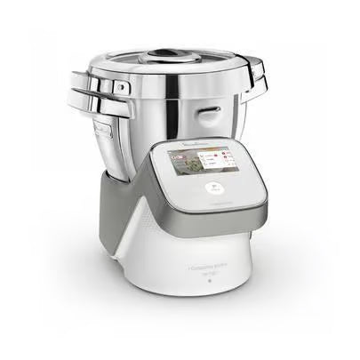 Robot da cucina Moulinex I-Companion Touch XL HF938E00 4,0000l -bianco/grigio. ( ricondizionato da esperti ) – elettrodomestico pratico e performante