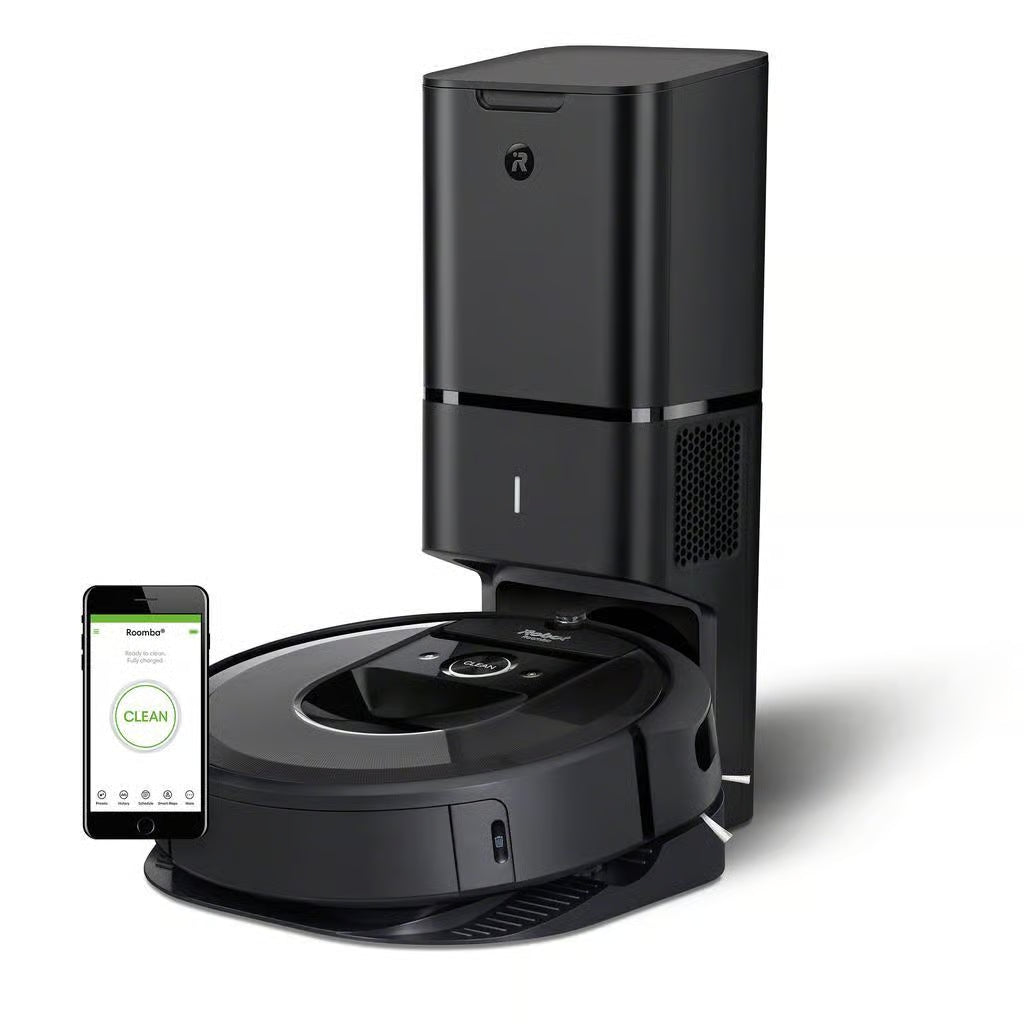 Robot aspirapolvere irobot roomba i7+ i755840 (ricondizionato da esperti) – elettrodomestico pratico e performante