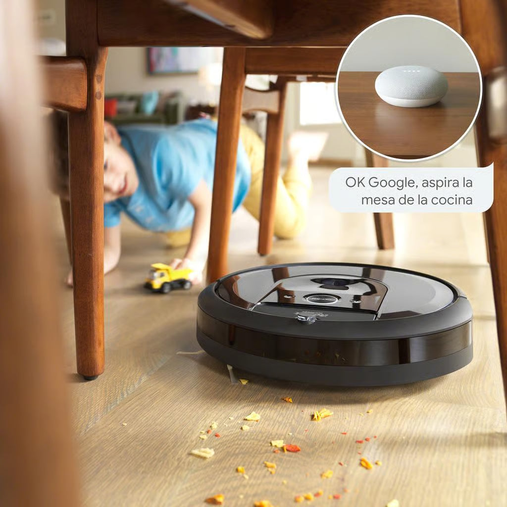 Robot aspirapolvere irobot roomba i7+ i755840 (ricondizionato da esperti) – elettrodomestico pratico e performante