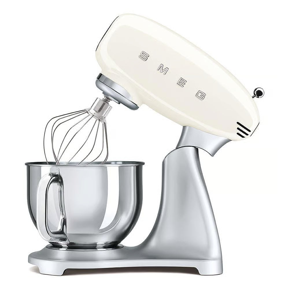 Robot da cucina Smeg SMF02CREU 4,8 l crema (ricondizionato da esperti) – Elettrodomestico pratico ed efficiente