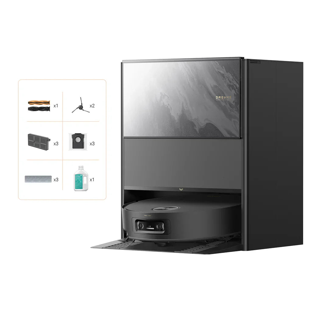 Robot aspirapolvere Dreame Aqua10 Ultra Track Complete nero – elettrodomestico pratico e performante