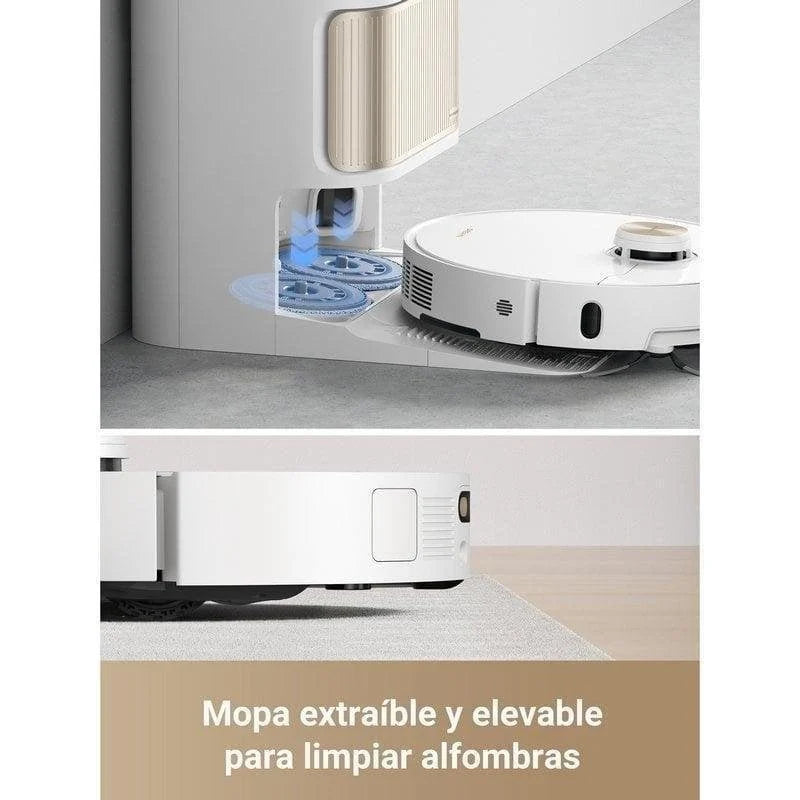 Dreame L40 Ultra Robot aspirapolvere e lavapavimenti con svuotamento automatico bianco/oro – elettrodomestico pratico e performante