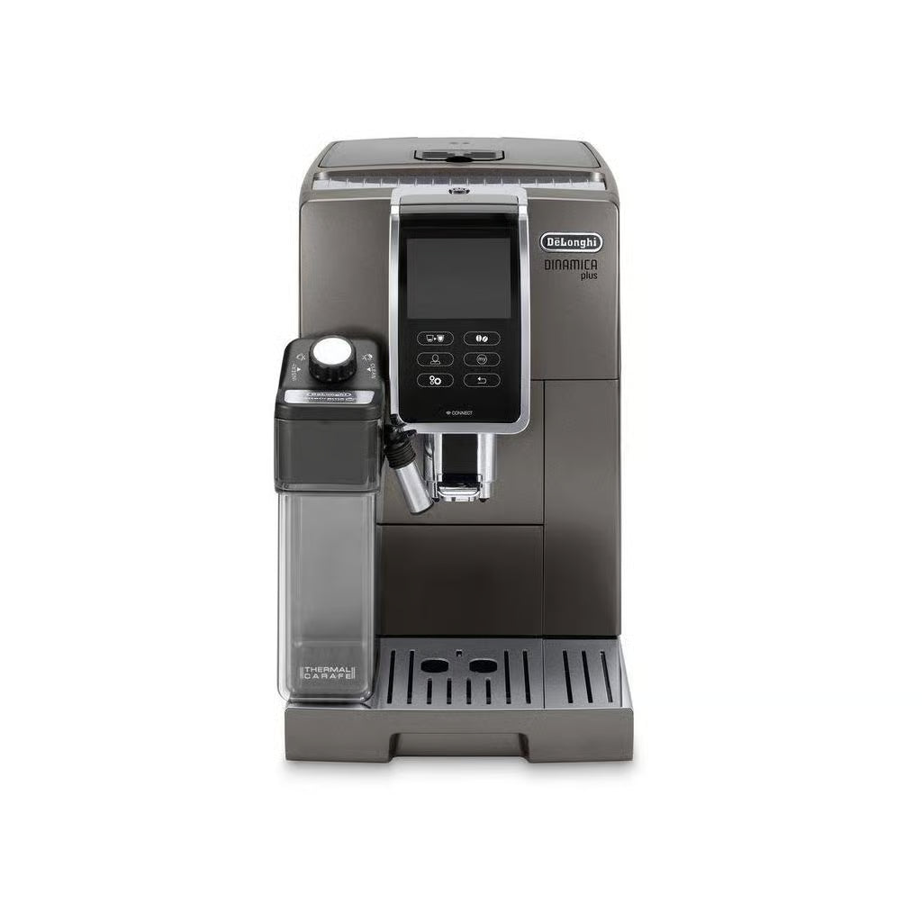 Macchine da caffè espresso con macinacaffè De'Longhi Dinamica FEB3795.T 1,8000l - nero/grigio (ricondizionate da esperti) – elettrodomestico pratico e performante