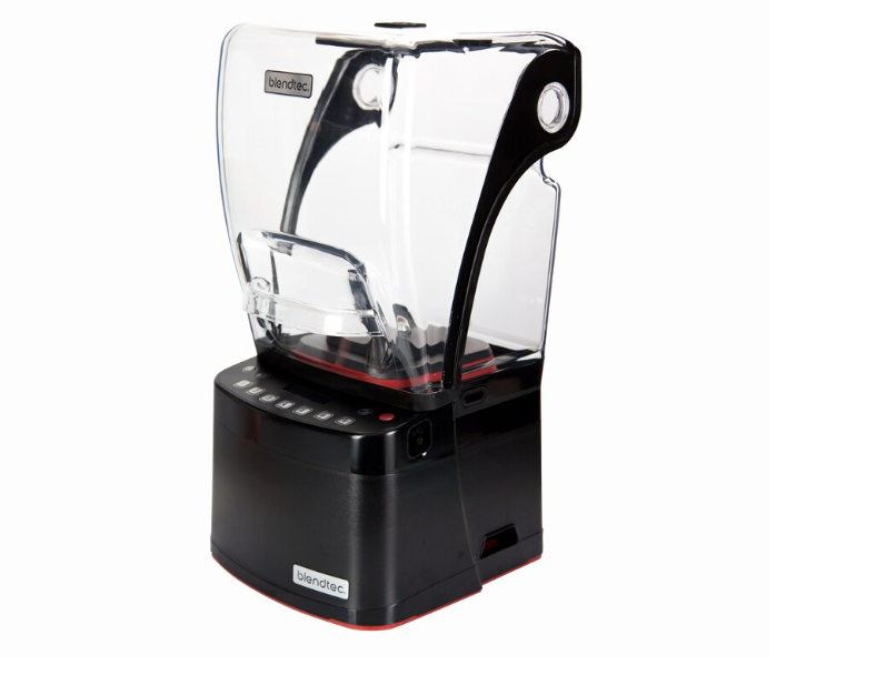 BLENDTEC - S885D2101-EUB1GB1A - Frullatore STEALTH 885 con 2 caraffe FOURSIDE con coperchio piatto morbido (1800 W) - (3,8 HP)