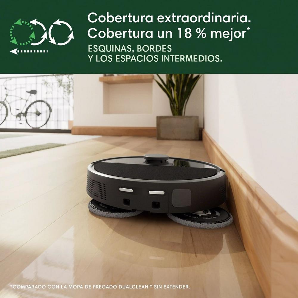 Robot Roomba® Combo j5+ con base Auto-Empty™: nero – elettrodomestico pratico e potente