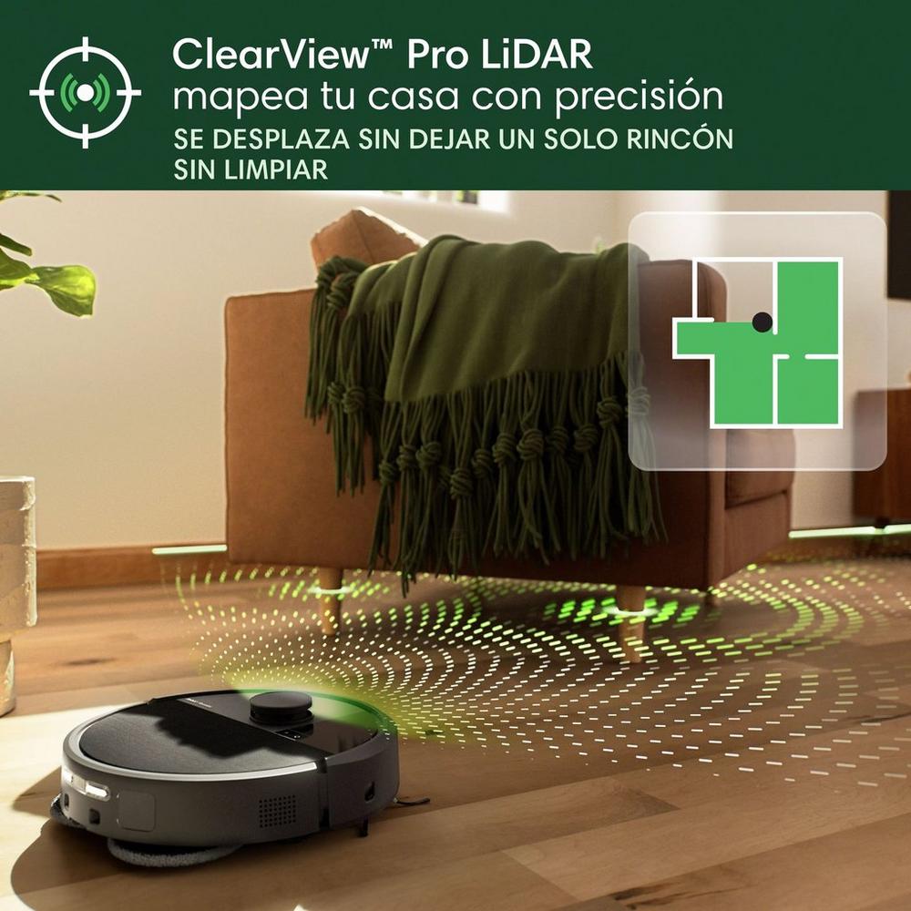 Robot Roomba® Combo j5+ con base Auto-Empty™: nero – elettrodomestico pratico e potente