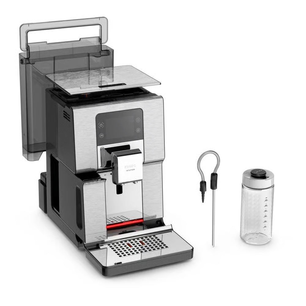 Macchine per caffè espresso con macinacaffè Krups YY5058FD L - grigio (ricondizionate da esperti) – elettrodomestici pratici e performanti