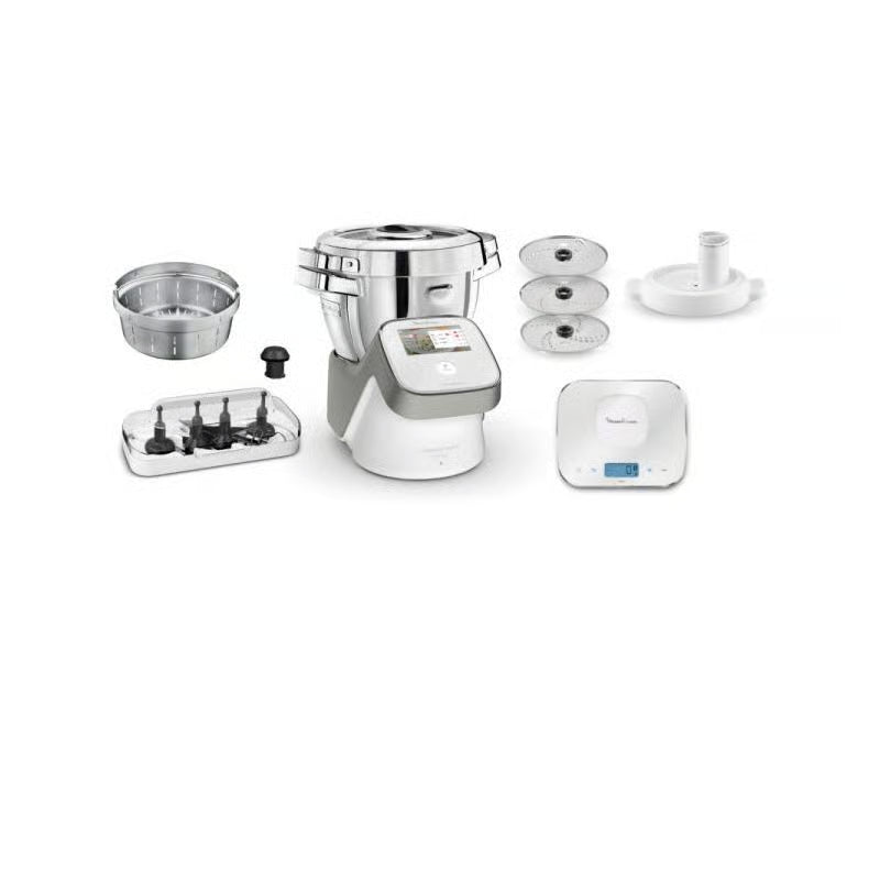 Robot da cucina Moulinex i-Companion Touch XL HF948 4.0000l - nero (ricondizionato da esperti) - Elettrodomestico pratico e performante