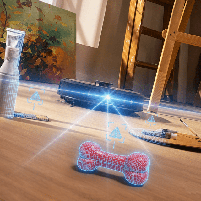 Conga z100 X-Treme robot aspirapolvere lavapavimenti con tecnologia AI LaserEye – elettrodomestico pratico ed efficiente