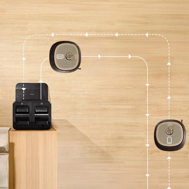Conga z100 X-Treme robot aspirapolvere lavapavimenti con tecnologia AI LaserEye – elettrodomestico pratico ed efficiente