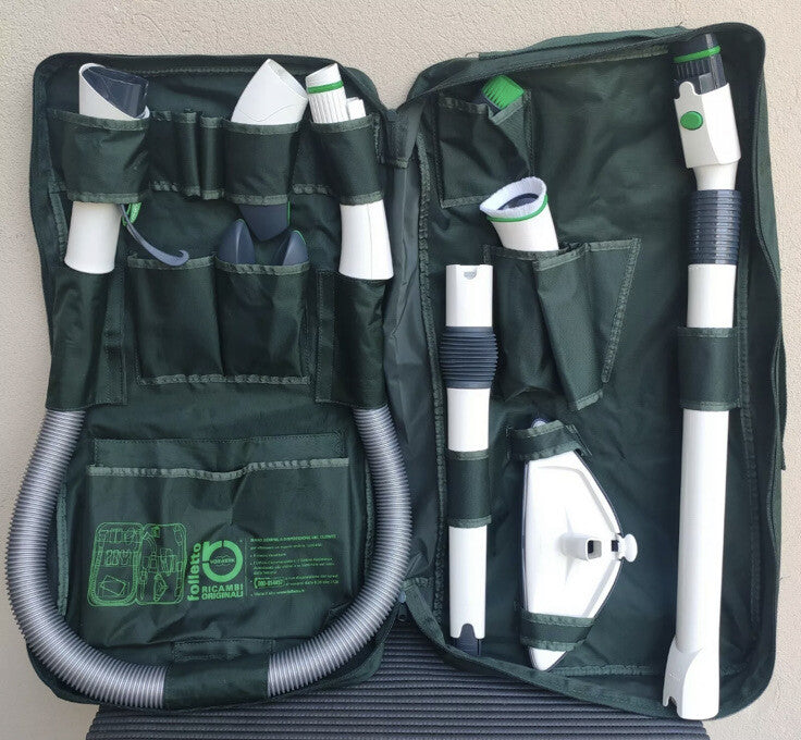 Vorwerk Folletto VK200 con Pulilava SP600S e sacca accessori lavapavimenti VK200 (ricondizionato da esperti) – elettrodomestico pratico e performante