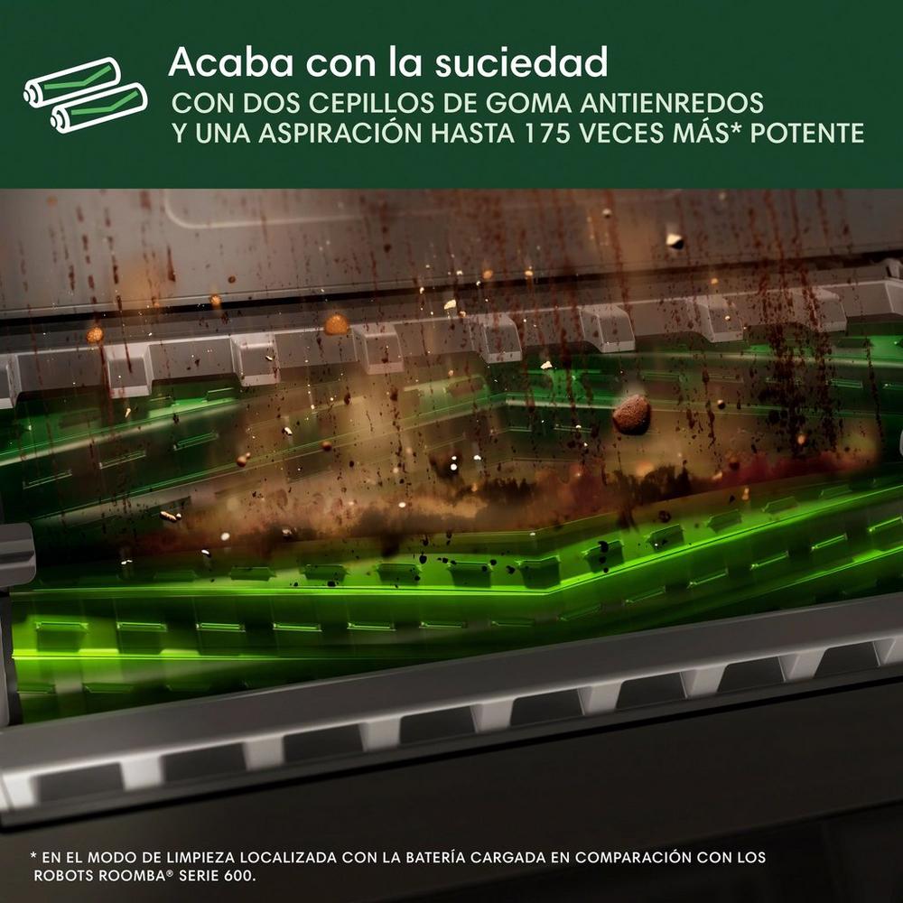 Robot roomba® max 705 combo con base autowash™ - nero – elettrodomestico pratico e performante